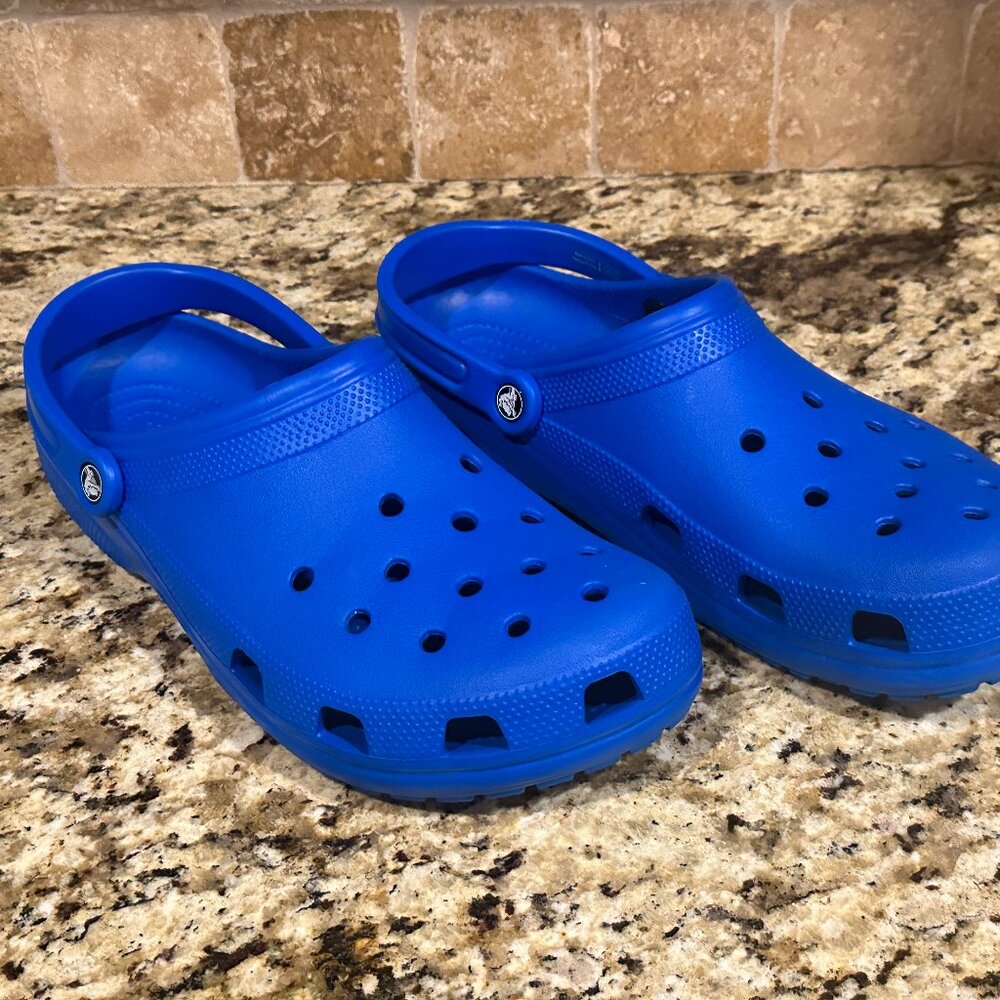 Crocs Men's  Slip On ROYAL BLUE size 14 (E/P)